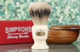 Simpson shaving brushes