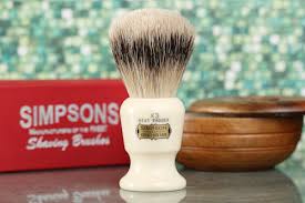Simpson shaving brushes